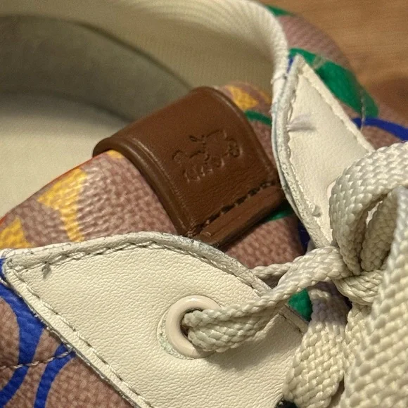 Coach Rainbow Pride Men’s Sneakers - Picture 2 of 5